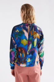 Elk  Moda Turtle Neck Top | Vaara Print