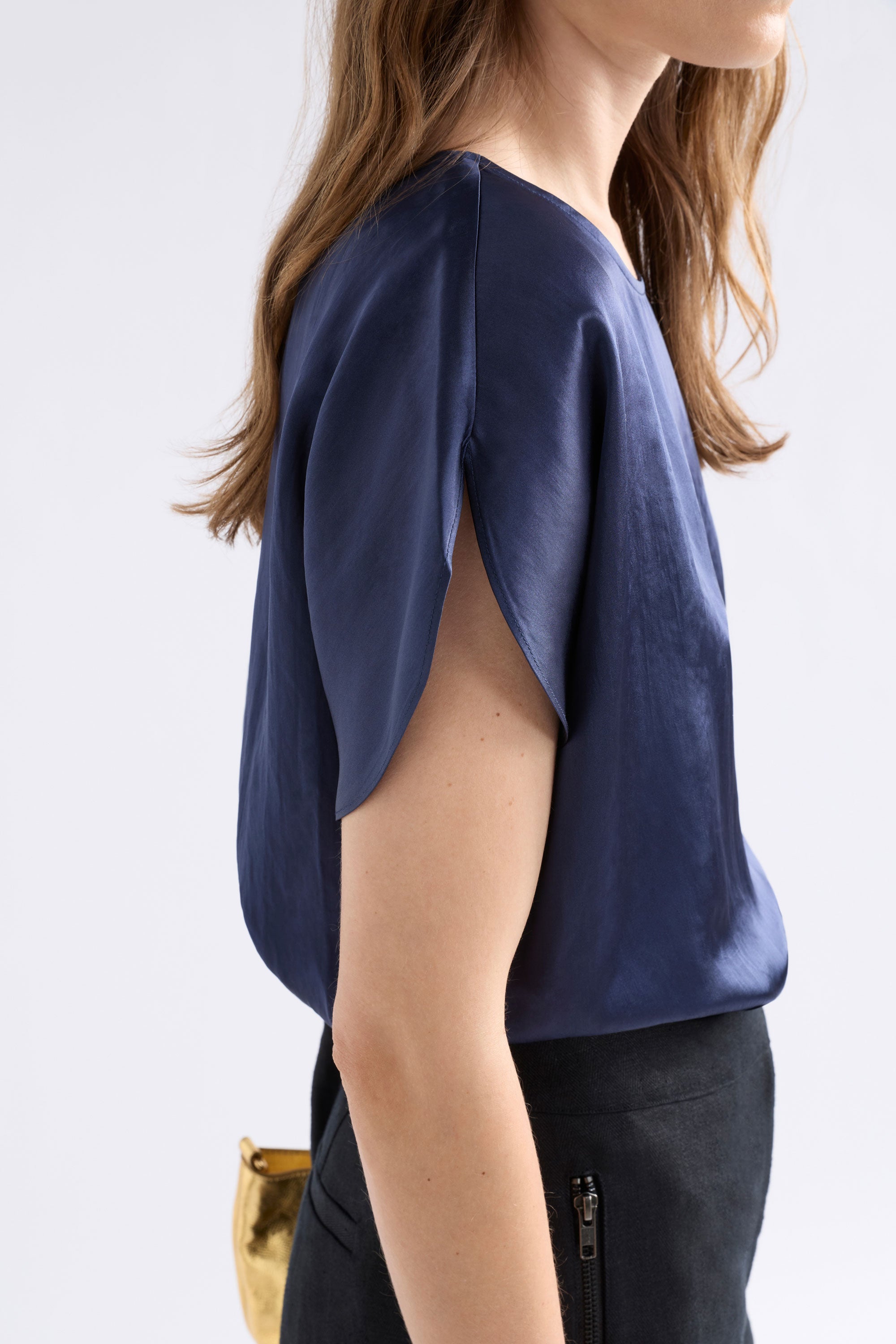 Elk Dree Top | Steel Blue