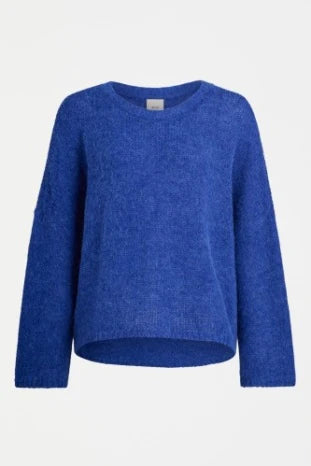 Elk Agna Sweater | Deep Cobalt