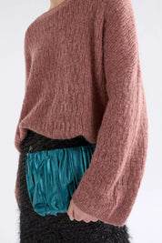 Elk Agna Pattern Sweater | Rosewood
