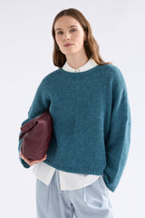 Elk Agna Sweater | Stone Blue