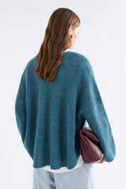 Elk Agna Sweater | Stone Blue