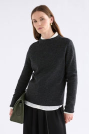 Elk Nevis Sweater | Charcoal