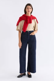 Elk Agna Sweater | Flame Red