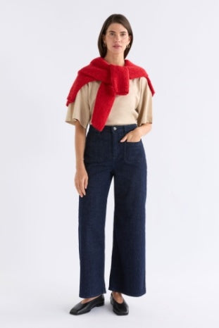 Elk Agna Sweater | Flame Red