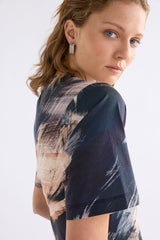 Elk Delta Hoop Earring | Silver