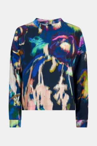 Elk  Moda Turtle Neck Top | Vaara Print