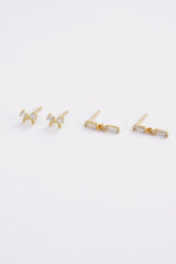 Zafino Riley Tammy Stud Set | Gold