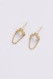 Zafino Tia Studs | Gold