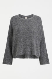 Elk Agna Sweater | Grey Marle