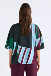 Elk Kobii Top | Stribe Print