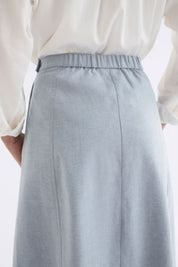 Elk Hanning Skirt | Light Wash