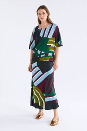 Elk Kobii Top | Stribe Print