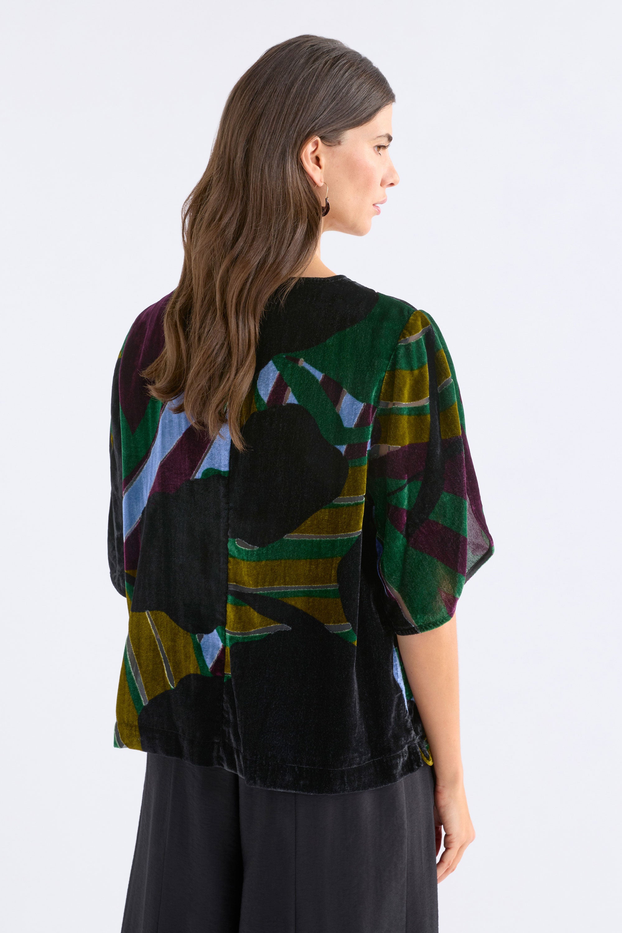 Elk Reihen Top | Stribe Burnout