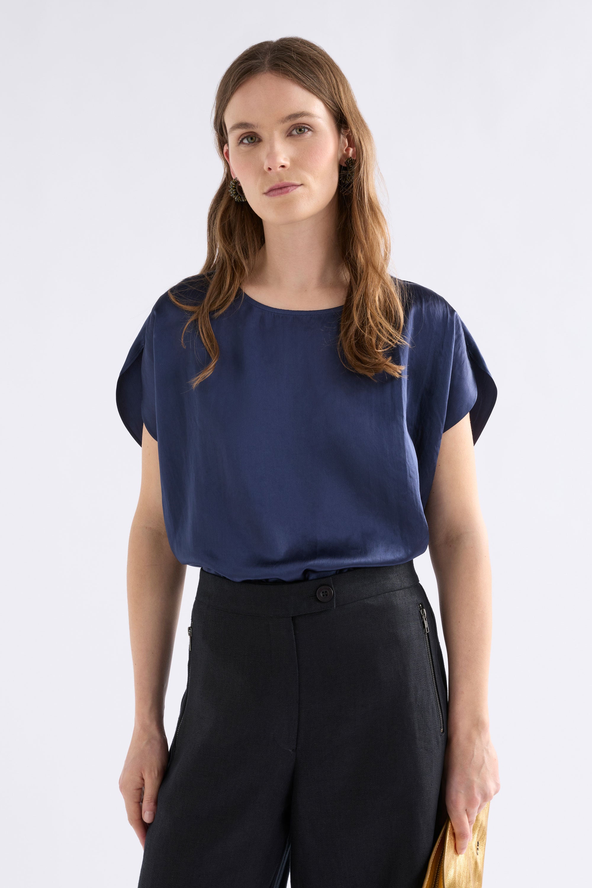 Elk Dree Top | Steel Blue