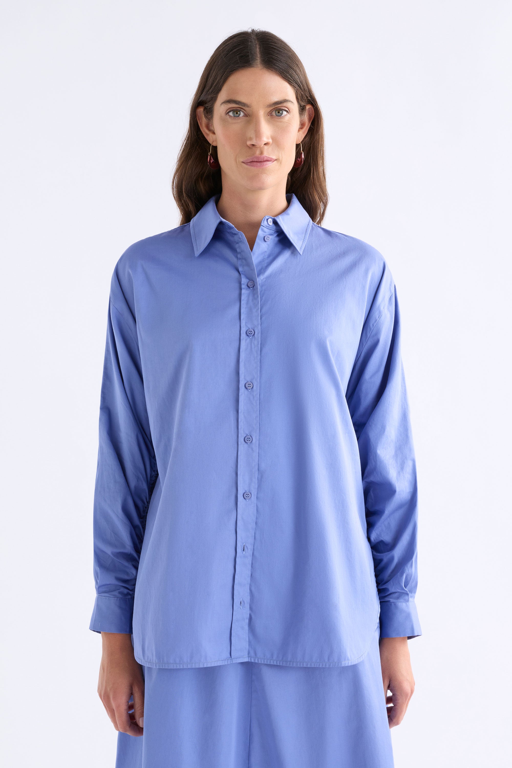 Elk Sol Shirt | Dusk Blue