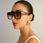 Le Specs Offside Sunglasses | Khaki