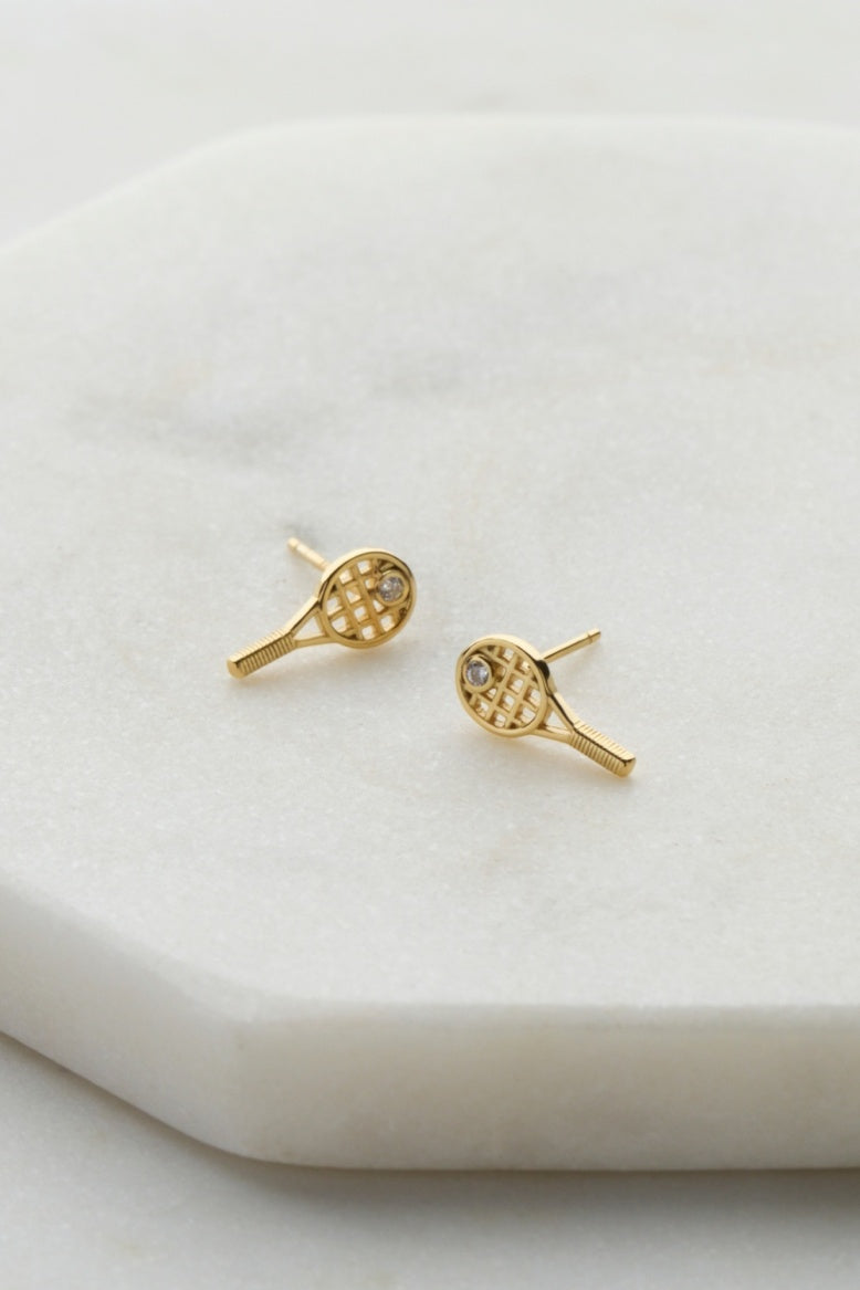 Zafino Tennis Stud | Gold