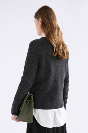 Elk Nevis Sweater | Charcoal