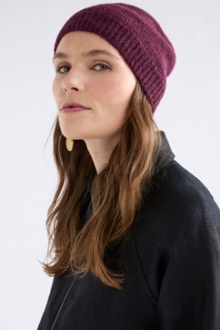 Elk Agna Beanie | Merlot