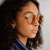 Le Specs Bandwagon Sunglasses | Sand