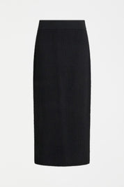 Elk Beim Knit Skirt | Black