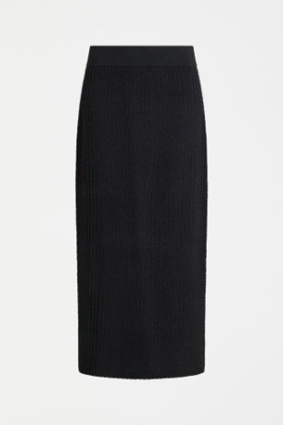 Elk Beim Knit Skirt | Black