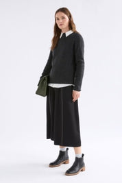 Elk Nevis Sweater | Charcoal