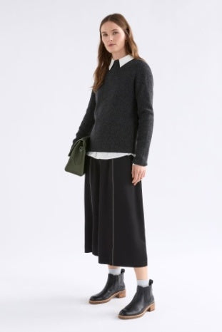 Elk Nevis Sweater | Charcoal