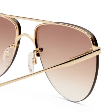 Le Specs The Prince Sunglasses | Gold