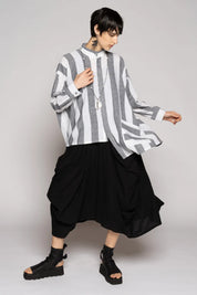 Dogstar Celi Shirt | Grey Stripe