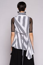 Dogstar Celi Top | Grey Stripe