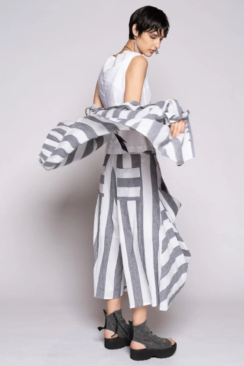Dogstar Celi Pants | Grey Stripe