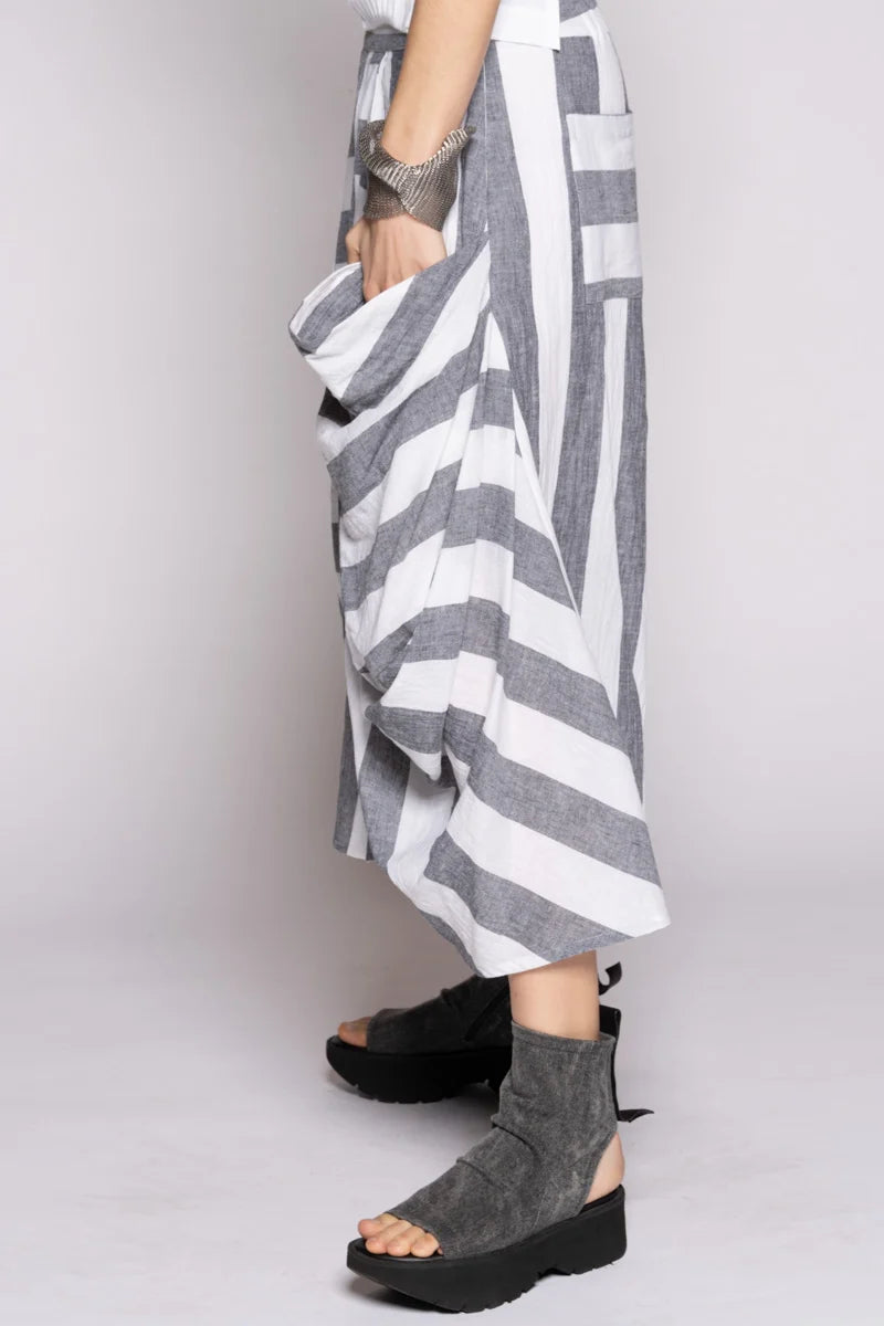 Dogstar Celi Pants | Grey Stripe