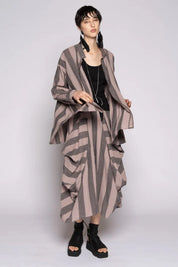 Dogstar Celi Shirt | Taupe Stripe