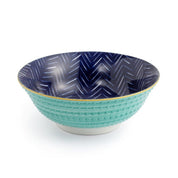Mikasa Ramen Bowl 21cm | Indigo Chevron