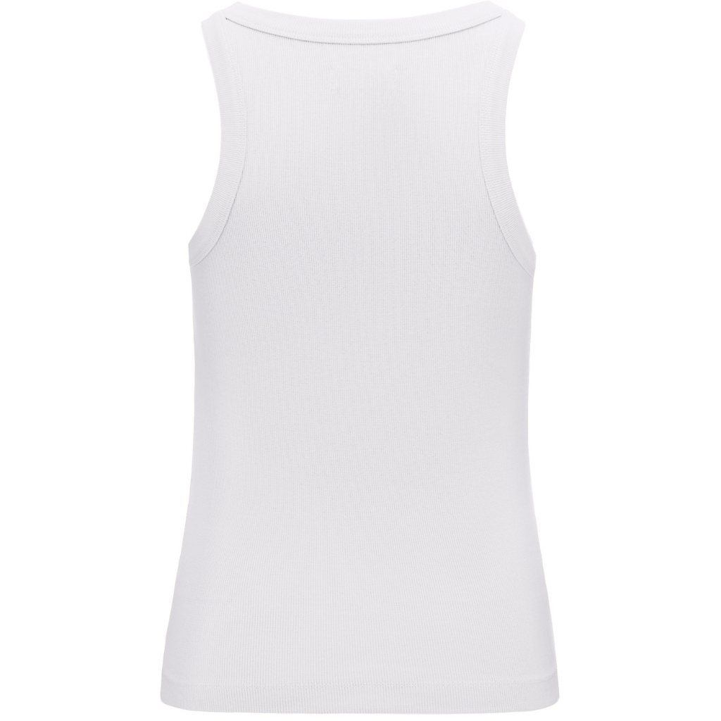 Moke Ede Rib Tank | White