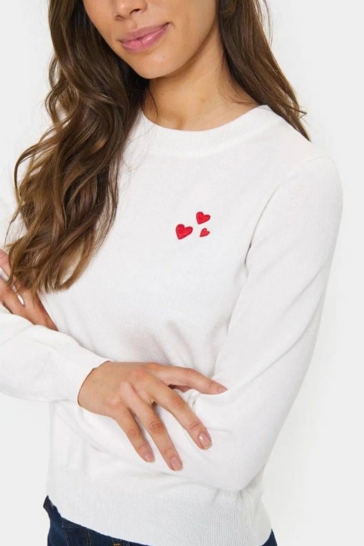 St Tropez  Valentina Pullover | Ice