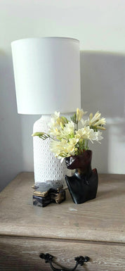 She Blooms Resin Vase | Saphire Glass Effect