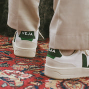 Veja  V-90 Leather Sneaker | Extra White Cyprus