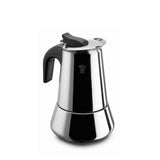 Pezzetti Stainless Steel Stovetop Espresso Coffee Maker | Stainless