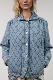 Lollys Laundry Viola Jacket | Washed Denim