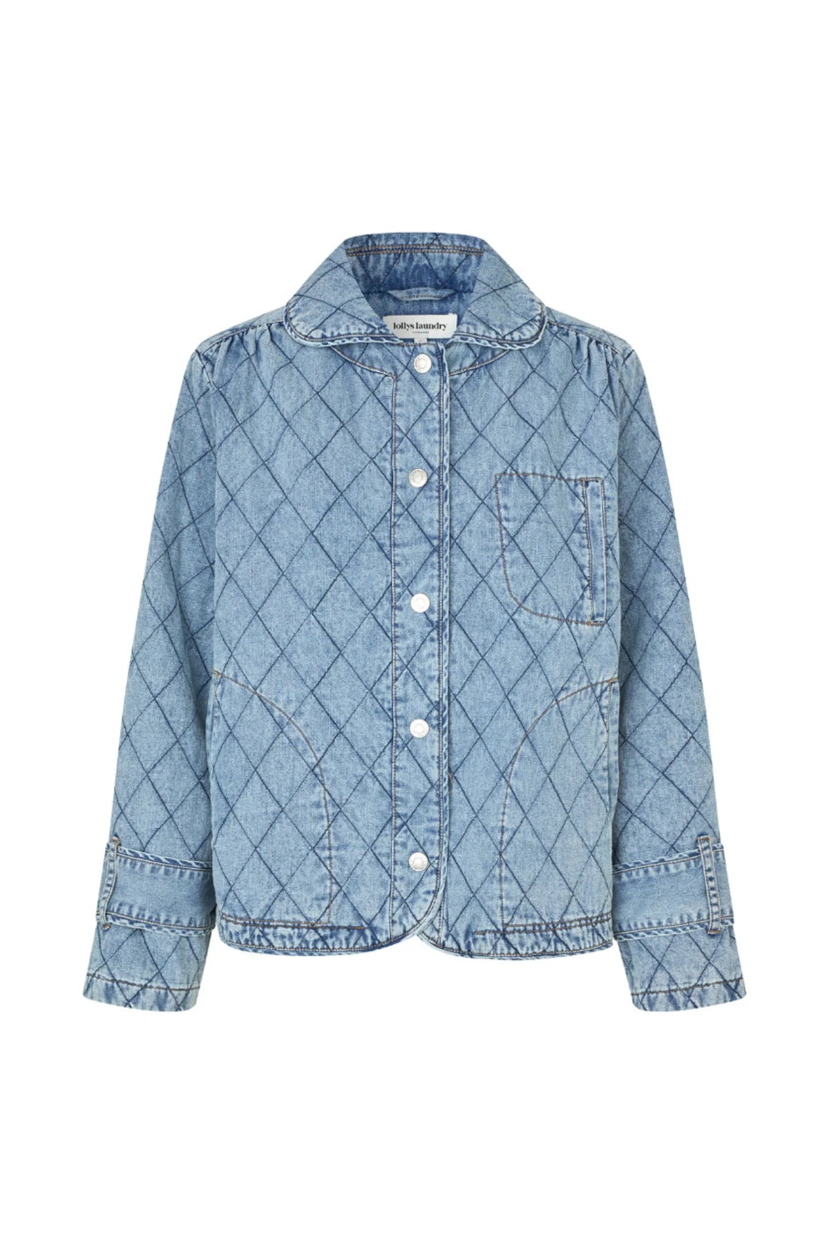 Lollys Laundry Viola Jacket | Washed Denim