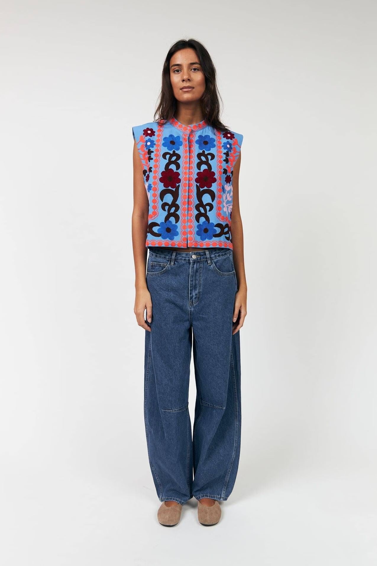 Lollys Laundry Ava Jeans | Blue Denim