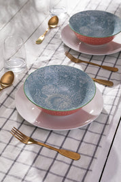 Mikasa Ramen Bowl 21cm | Grey Floral
