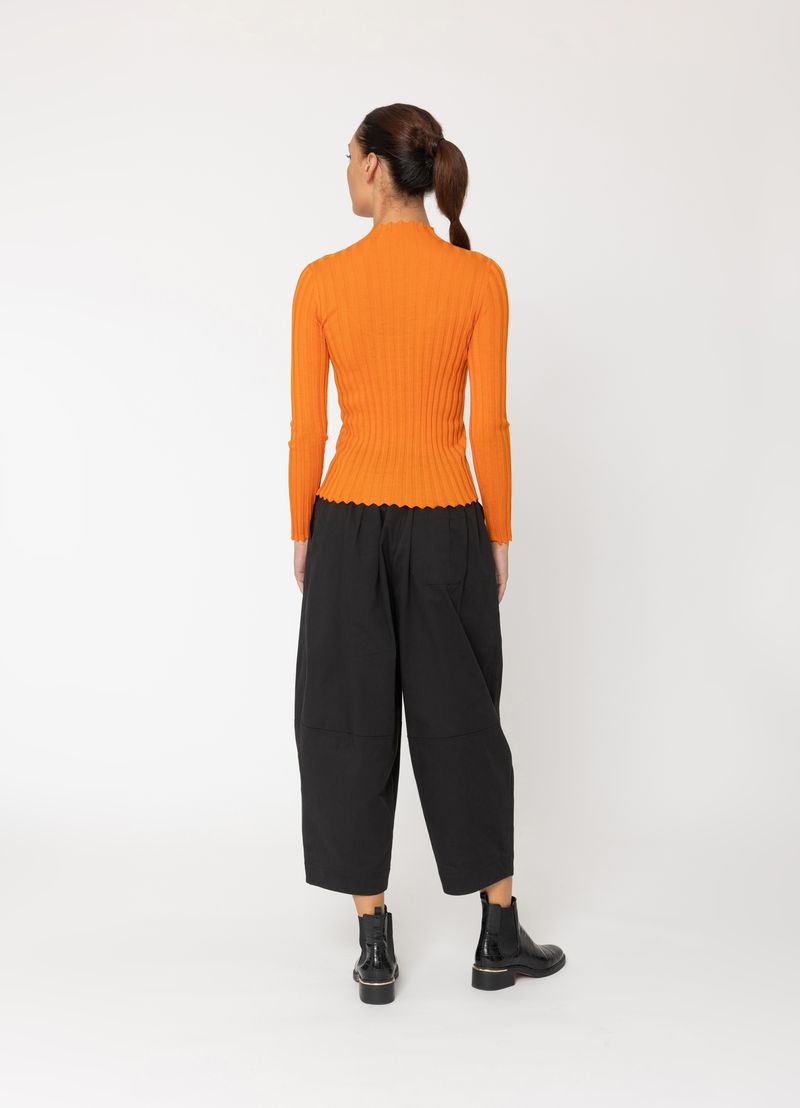 Two By Two Derby Top | Orange