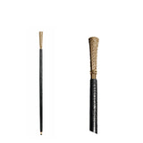 Walking Stick Black Crocodile | Brass Handle