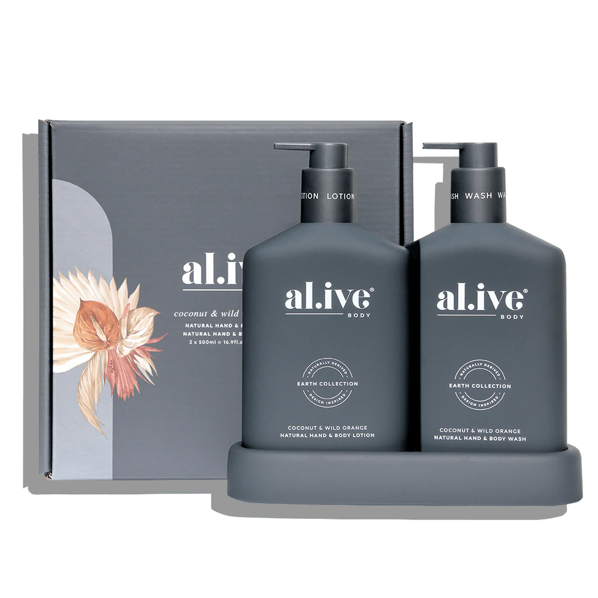 Al.Ive Wash & Lotion Duo | Coconut & Wild Orange