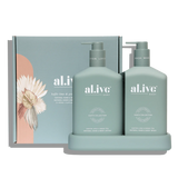 Al.Ive Wash & Lotion Duo | Kaffir Lime & Green Tea