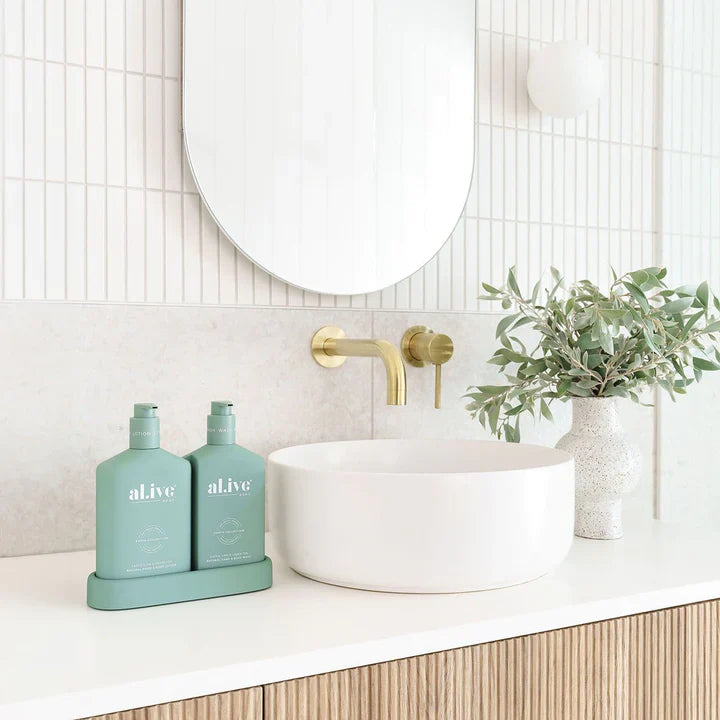 Al.Ive Wash & Lotion Duo | Kaffir Lime & Green Tea